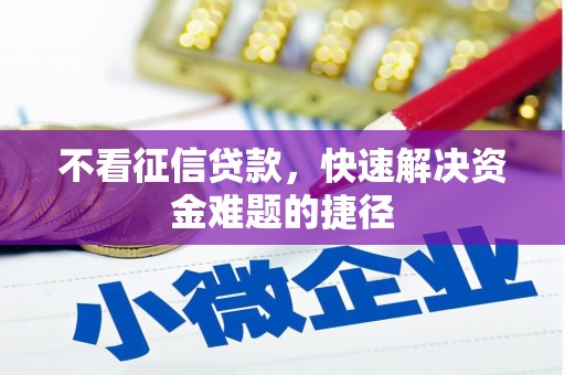 武隆不看征信贷款，快速解决资金难题的捷径