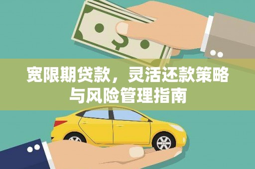 武隆宽限期贷款，灵活还款策略与风险管理指南