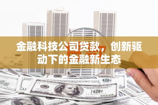 武隆金融科技公司贷款，创新驱动下的金融新生态