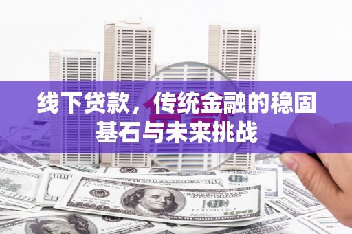 武隆线下贷款，传统金融的稳固基石与未来挑战