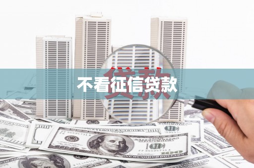 武隆不看征信贷款