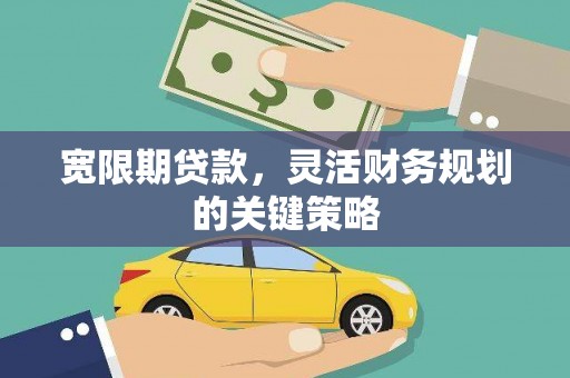 武隆宽限期贷款，灵活财务规划的关键策略