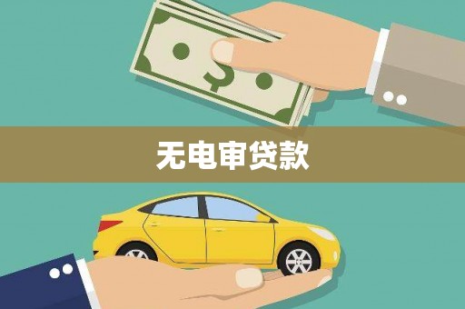 武隆无电审贷款