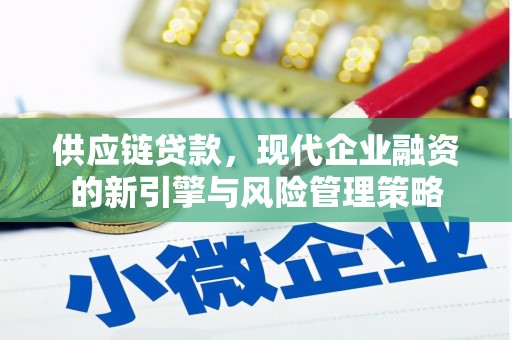 武隆供应链贷款，现代企业融资的新引擎与风险管理策略