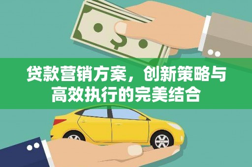 武隆贷款营销方案，创新策略与高效执行的完美结合