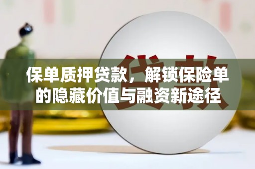 武隆保单质押贷款，解锁保险单的隐藏价值与融资新途径