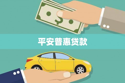 武隆平安普惠贷款