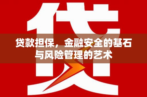 武隆贷款担保，金融安全的基石与风险管理的艺术
