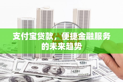 武隆支付宝贷款，便捷金融服务的未来趋势