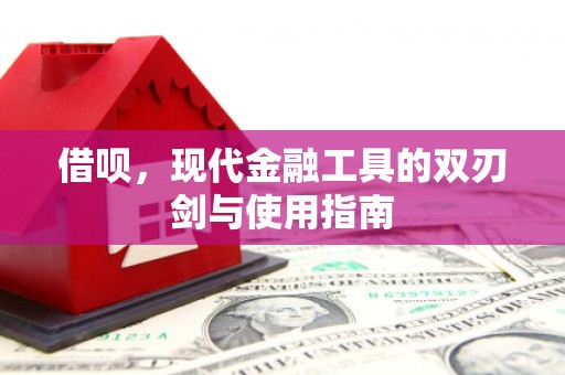 武隆借呗，现代金融工具的双刃剑与使用指南