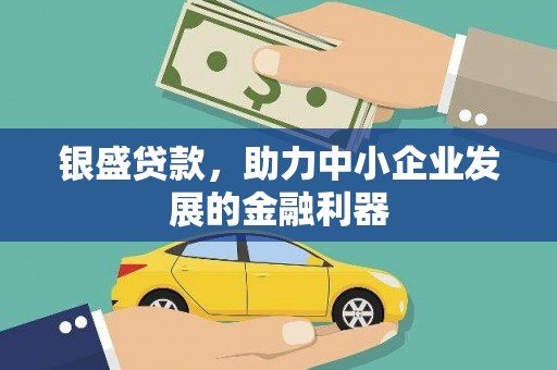 武隆银盛贷款，助力中小企业发展的金融利器