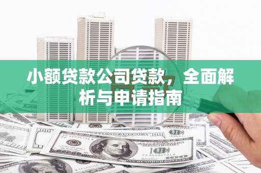 武隆小额贷款公司贷款，全面解析与申请指南
