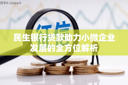武隆民生银行贷款助力小微企业发展的全方位解析