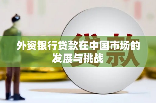 武隆外资银行贷款在中国市场的发展与挑战