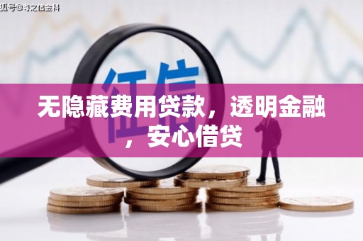 武隆无隐藏费用贷款，透明金融，安心借贷