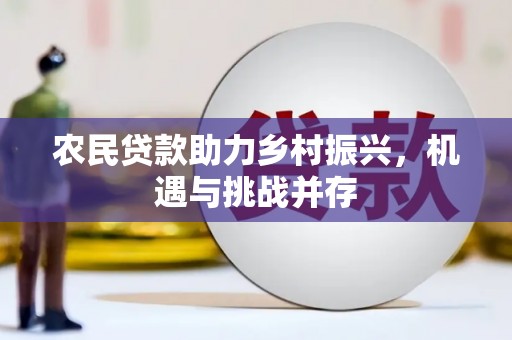 武隆农民贷款助力乡村振兴，机遇与挑战并存