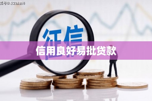 武隆信用良好易批贷款