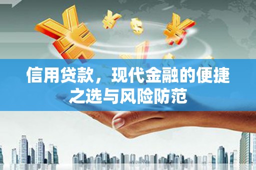 武隆信用贷款，现代金融的便捷之选与风险防范