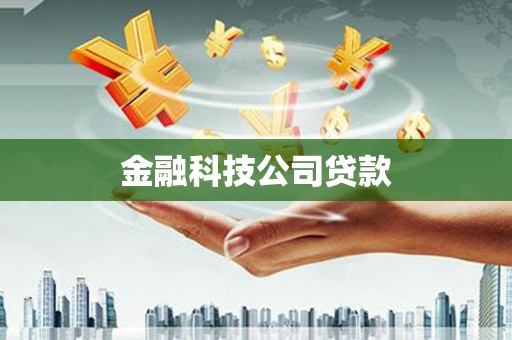 武隆金融科技公司贷款