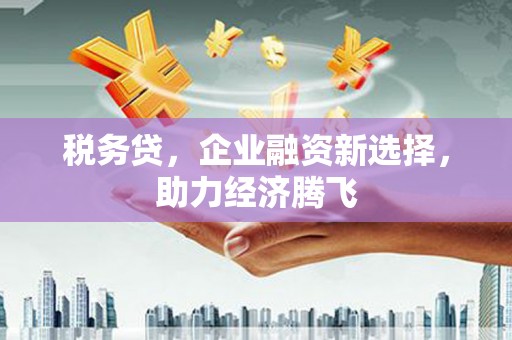 武隆税务贷，企业融资新选择，助力经济腾飞
