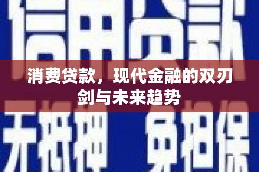 武隆消费贷款，现代金融的双刃剑与未来趋势