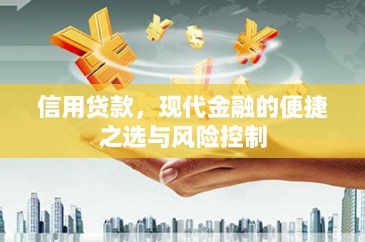 武隆信用贷款，现代金融的便捷之选与风险控制