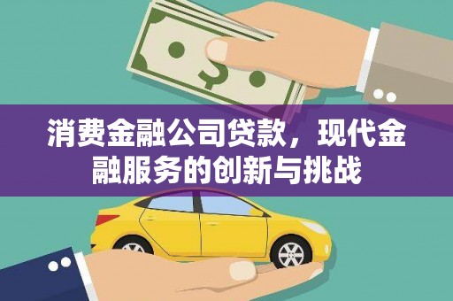武隆消费金融公司贷款，现代金融服务的创新与挑战