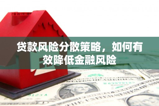 武隆贷款风险分散策略，如何有效降低金融风险