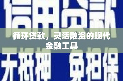 武隆循环贷款，灵活融资的现代金融工具