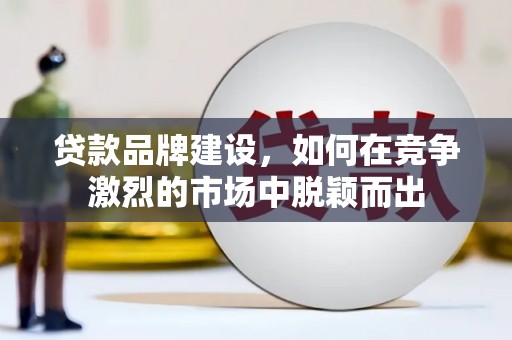 武隆贷款品牌建设，如何在竞争激烈的市场中脱颖而出