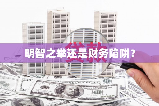 武隆明智之举还是财务陷阱？