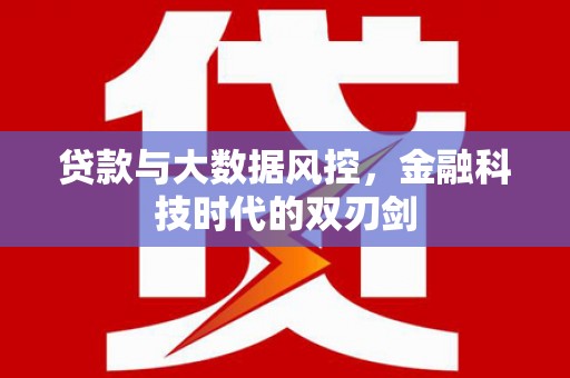 武隆贷款与大数据风控，金融科技时代的双刃剑
