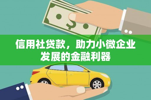 武隆信用社贷款，助力小微企业发展的金融利器