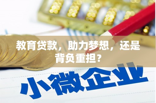 武隆教育贷款，助力梦想，还是背负重担？