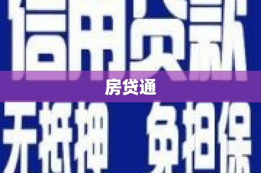 武隆房贷通