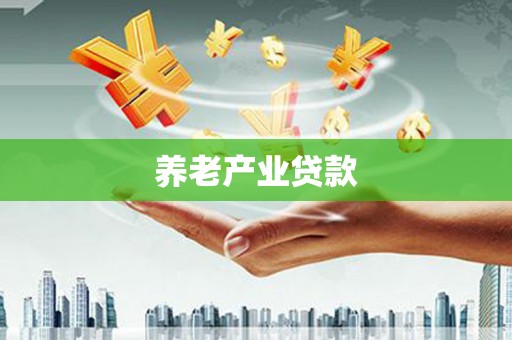 武隆养老产业贷款