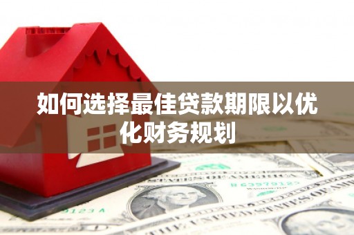武隆如何选择最佳贷款期限以优化财务规划
