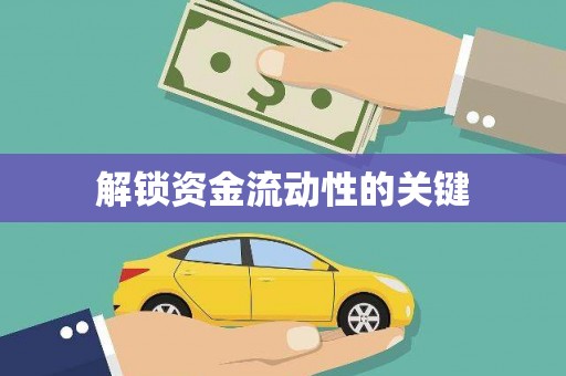 武隆解锁资金流动性的关键