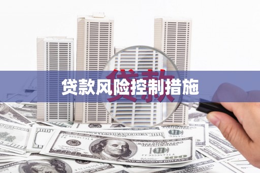 武隆贷款风险控制措施