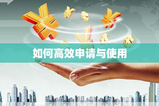武隆如何高效申请与使用