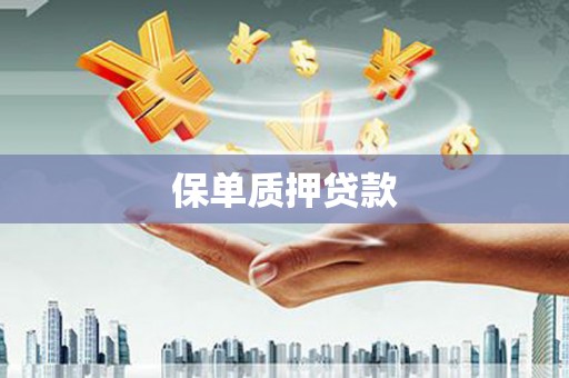 武隆保单质押贷款