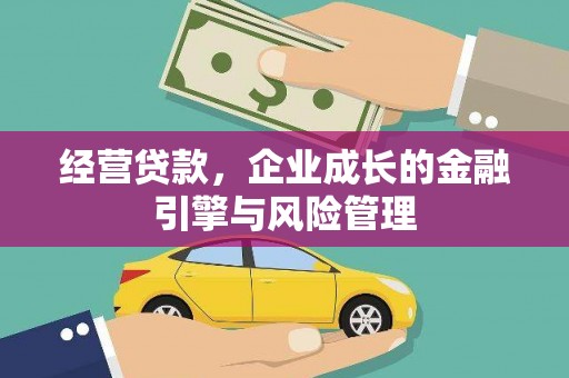 武隆经营贷款，企业成长的金融引擎与风险管理