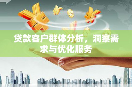 武隆贷款客户群体分析，洞察需求与优化服务